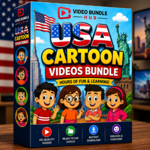 2,000+ USA Cartoon Stories Bundle